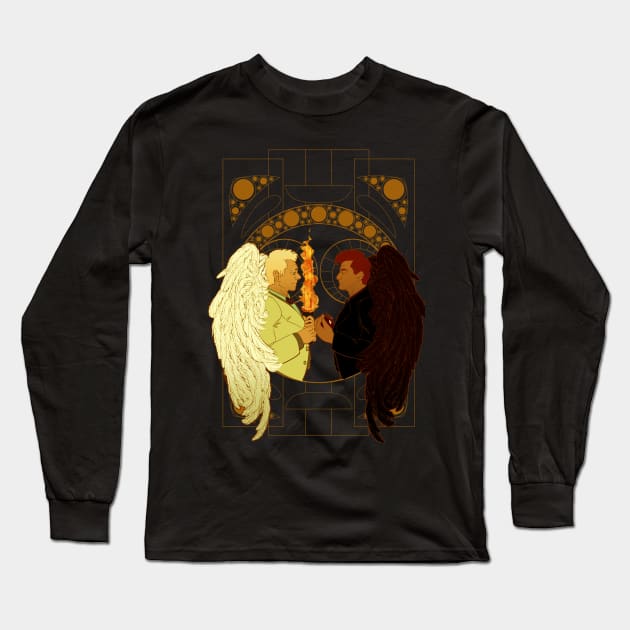 Good Omens Long Sleeve T-Shirt by SigmaEnigma